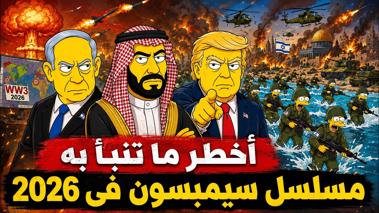 أخطر ما تنبأ به مسلسل عائلة سيمبسون فى 2026