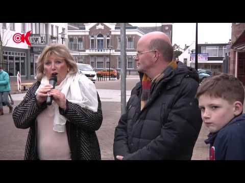 Onthulling Winkelpleinbord in Lekkerkerk