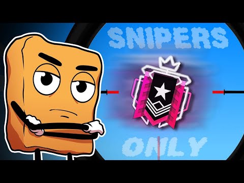 Straight to CHAMPION with nothing but a SNIPER... (Rainbow Six Siege)