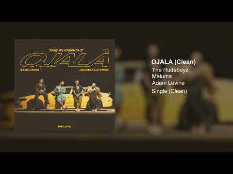The Rudeboyz, Maluma, Adam Levine - Ojalá (Clean Version)