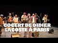 CONCERT DE DIDIER LACOSTE A PARIS Didierlacoste Concert Music Danse Congosolidarité Live