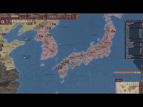 Victoria 2 Tutorial #1: Taking over Korea as Japan