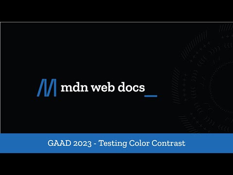 Testing color contrast - Celebrating Global #accessibility Awareness Day 2023