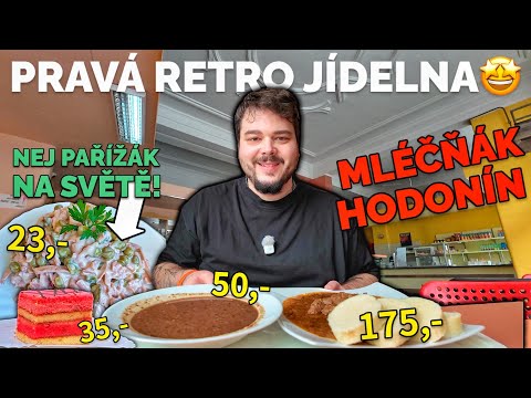 MLÉČNÉ LAHŮDKY HODONÍN - PRAVÉ RETRO A NOSTALGIE❤️PUNČÁK JAK ZA KOMÁRA, NEJ PAŘÍŽÁK, OVAROVÁ POLÉVKA