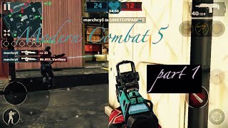【Modern Combat 5 Commentary】Japanese tried live in modern English in unfamiliar English, #1
