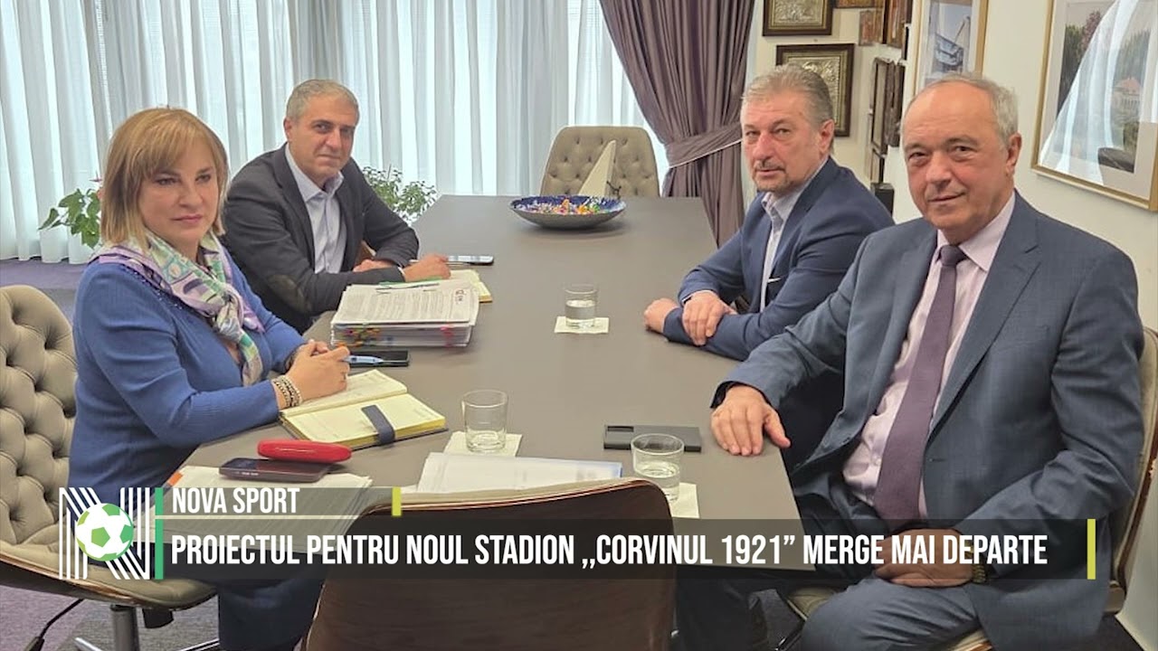 PROIECTUL PENTRU NOUL STADION ,,CORVINUL 1921” MERGE MAI DEPARTE