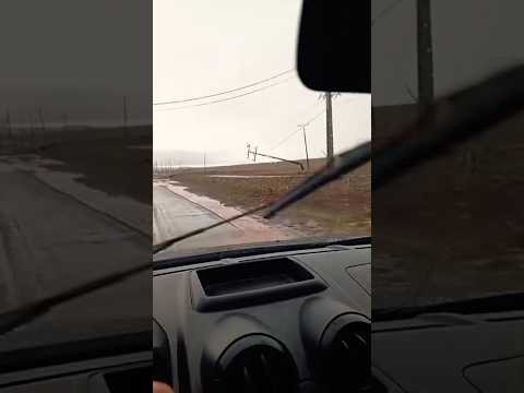 Temporal faz estrago em Alvorada do Sul #foryou #shortsfeed