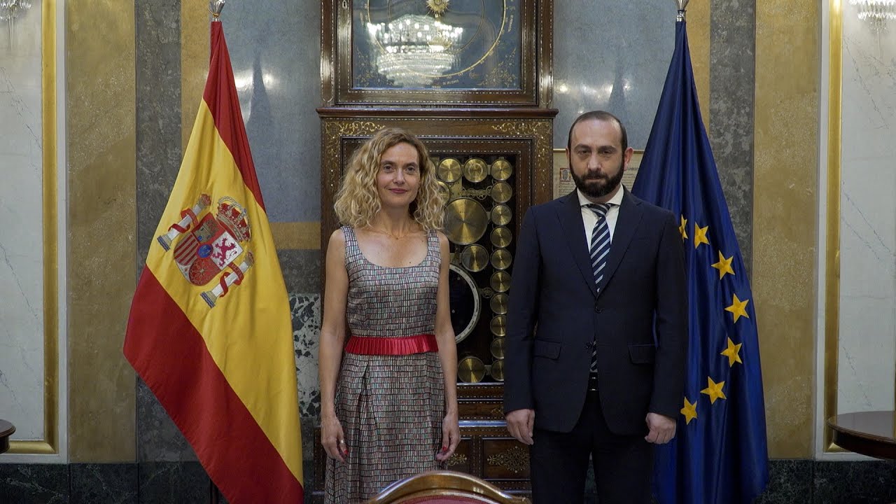 Ararat Mirzoyan İspaniya Deputatlar Konqresinin sədri ilə görüşüb