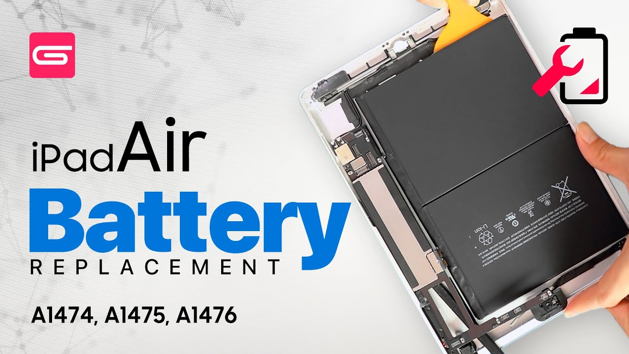 iPad Air Battery Replacement | A1474 A1475 A1476