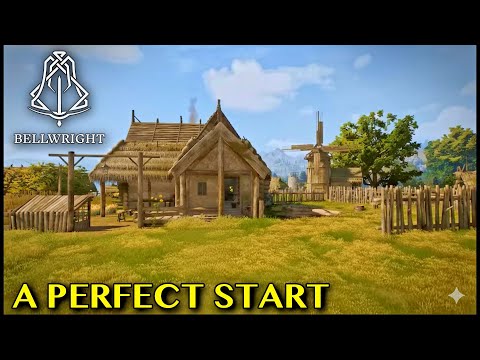 Bellwright - Maiden Voyage - A PERFECT Start to a PERFECT Town - Let's Play Episode 1 #bellwright