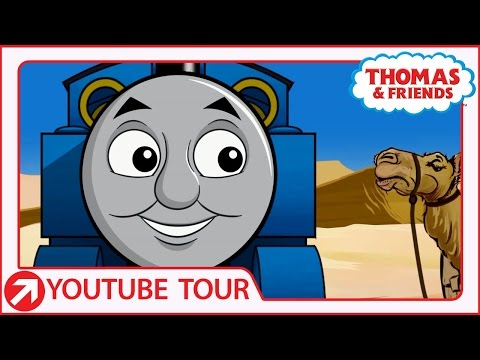 Thomas In the Sahara! | YouTube World Tour | Thomas & Friends - Kids TV Series, Kingdom Kids Zone - Thomas & Friends