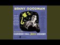 Applause; Benny Goodman's 'No Encore' Announcement (Live)