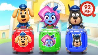 A Hotel Adventure | Funny Stories | Safety Rules for Kids | Sheriff Labrador