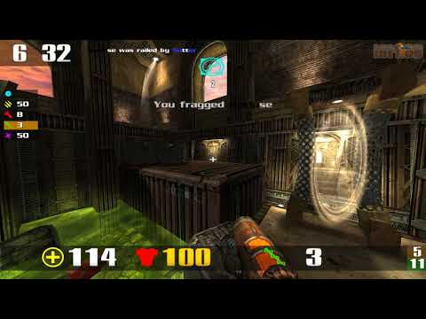 Quake 3 CPMA: Nutter vs Recluse pukka3tourney2 #cpmduel league