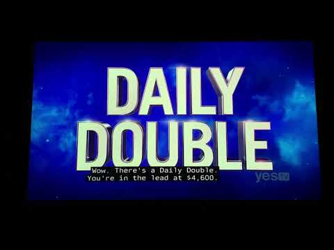 Jeopardy, Jonathan Fisher Day 12 - 1st Daily Double (10/26/21)