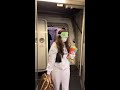 She traveled 12 hours Blindfolded