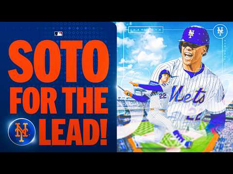 후안 소토가 뉴욕 메츠를 위해 역전 홈런을 터뜨렸습니다! | MLB 하이라이트