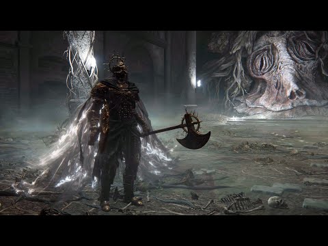 Elden Ring Erdtree DLC - Death Knight Boss Fight (4K)