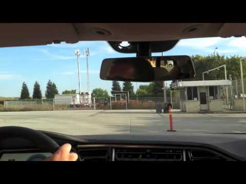 Thumbnail for Tesla Model S Demo and test ride by NUMMI