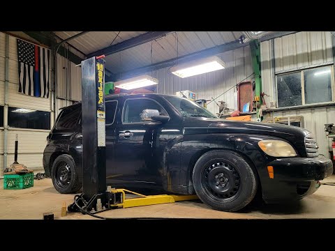 Coilovers on my daily driver. (slammed HHR)