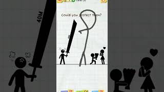 draw 2 save level 35 #gaming #viral #youtubeshorts #youtubevideos #gameplay