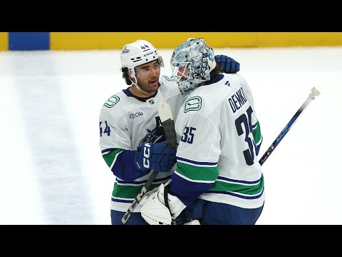 Canucks score THREE goals in ONE minute and WIN in overtime!! 🤯