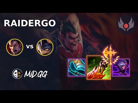 MID.GG: [ RaiderGO ] Darius TOP vs Rumble | EUW GRANDMASTER | LOL Season 2025