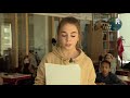 Basisschool 't Landje aanwezig bij de herdenking - gedicht van Sam-Sarah
