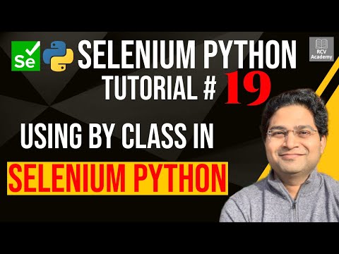 Learn Selenium Python Tutorial 19 Using BY Class in Selenium Python ...