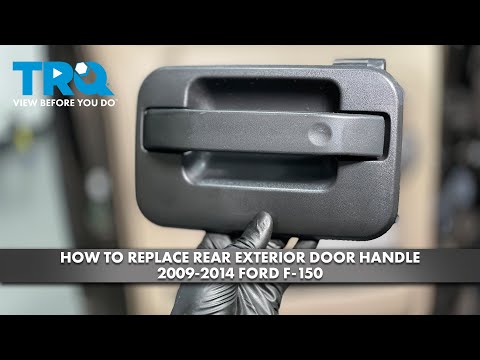 How to Replace Rear Exterior Door Handle 2009-2014 Ford F-150