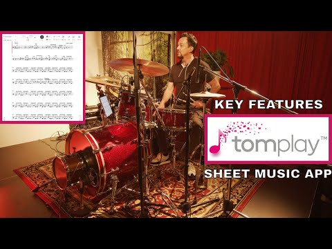Tomplay Interactive Sheet Music App: Key Features