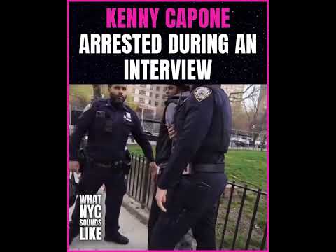 Kenny Capone (Sweepers🧹) Gets Arrested Earlier via @WhatNYCSoundsLike #manhattan #harlem #drill