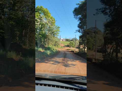 Conhecendo as estradas do interior de Turvo PR.