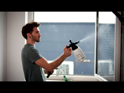 Milchglasfolie Sonnenschutzfolie Sichtschutzfolie Spiegelfolie selbst anbringen verkleben