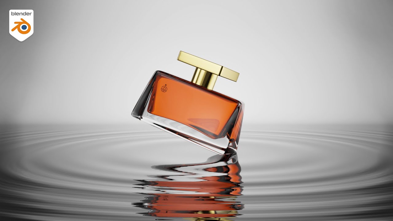 Blender product Rendering tutorial for Beginner: Modeling, Texturing and  Lighting (3/4)