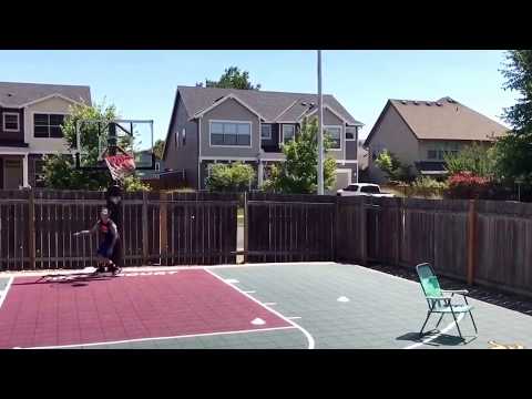 Jordan and Isaiah Mesa Backyard Workout