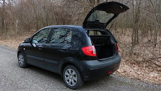 Hyundai Getz - How to Open the Trunk