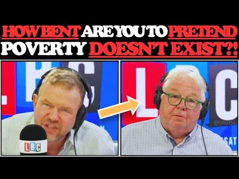 James O'Brien And Poverty Expert DESTROY Nick Ferrari Over His PATHETIC Poverty DENIAL!