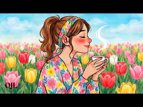 1940s French Vintage Jazz — Spring Paris Café 🌸 Relaxing Background Music | Study, Work, Sleep