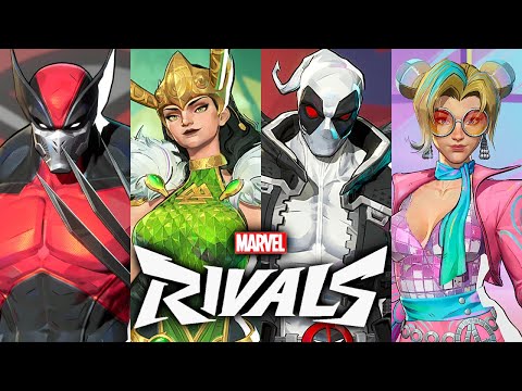 Marvel Rivals Season 6 - All Skins & Characters (4K 60FPS)