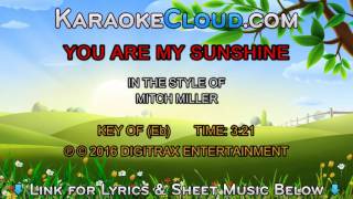 Mitch Miller - You Are My Sunshine (Backing Track)