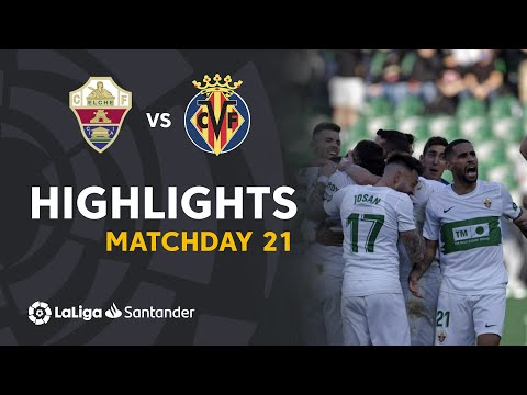 Resumen de Elche CF vs Villarreal CF (1-0)