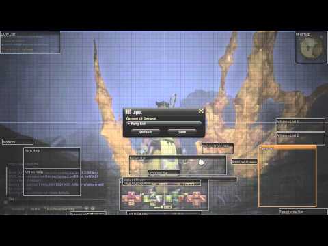 FFXiV:ARR - Tutorial - UI simplification & efficiencty setup (patch 2.1 update)