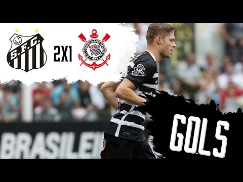 Santos 2x1 Corinthians - Gol - Campeonato Brasileiro 2016