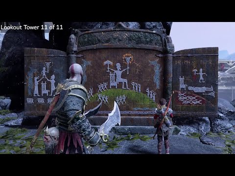 God of War - Locations of the 11 Jotnar Shrines