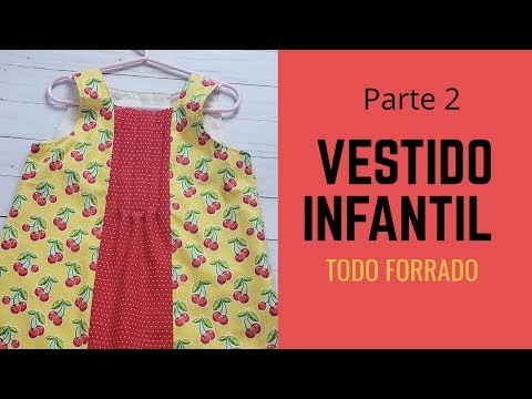 Vestido Infantil - Parte 2