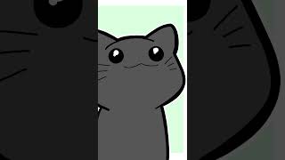 スプレーの猫と張り合う紡木こかげちゃん【手描き切り抜き/紡木こかげ/ぶいすぽっ！】