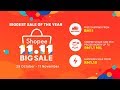 Shopee 11 11 Big Sale TVC 2018