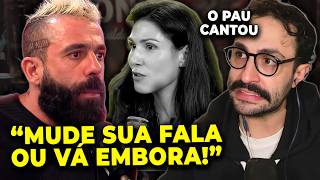 APRESENTADOR EXPULSA LIBERAL DE PODCAST AO VIVO