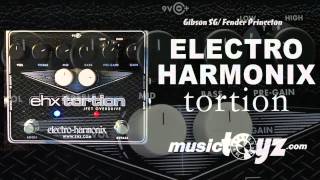Video thumbnail for Electro Harmonix EHX Tortion by musictoyznetwork